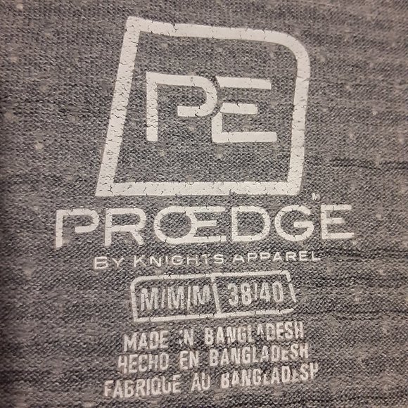 Pro Edge Men's Notre Dame Fighting Irish SS T Shirt Size M - Picture 4 of 4